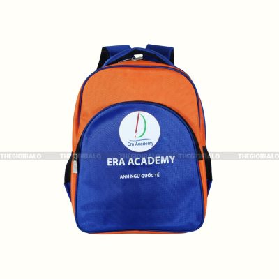 Balo học sinh mầm non in logo trường học theo yêu cầu 1