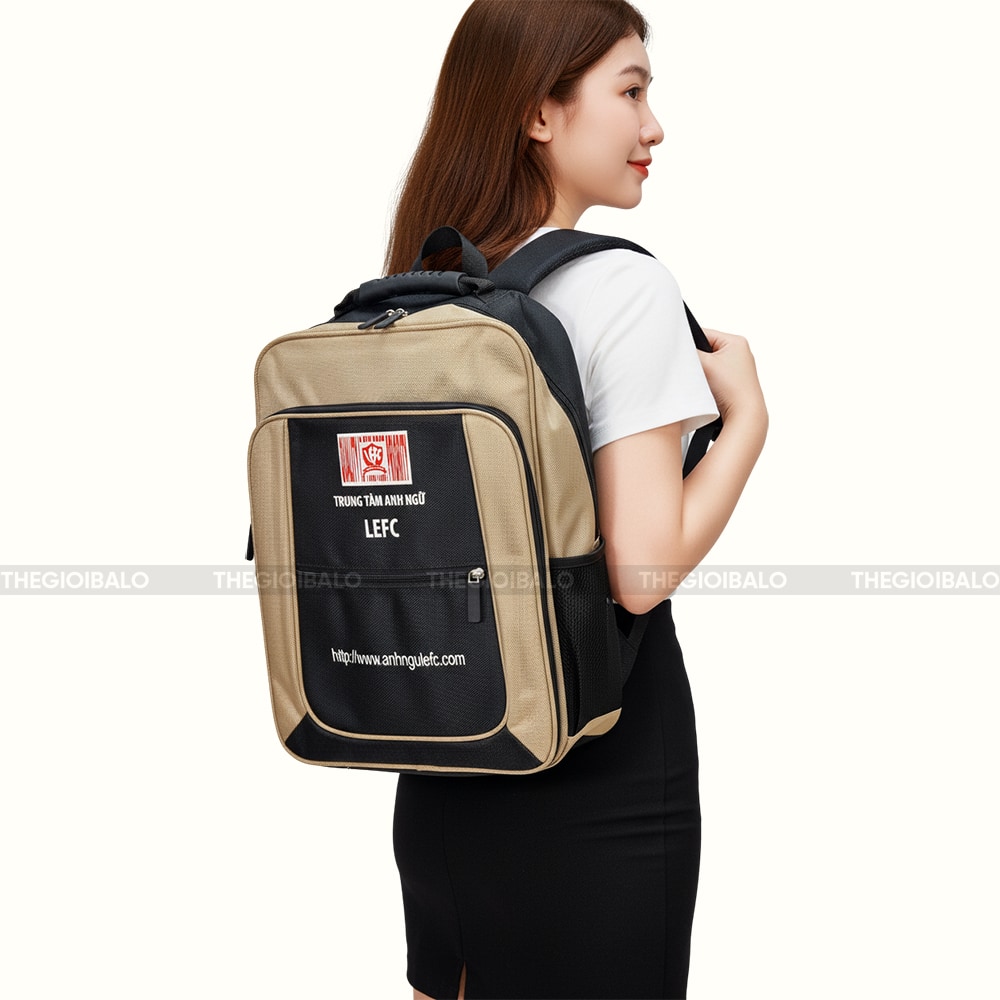 Balo quà tặng in logo cao cấp 1