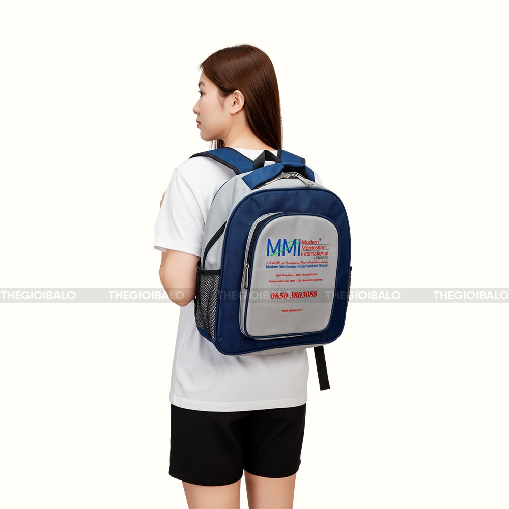 Balo quảng cáo in logo theo yêu cầu giá rẻ 3