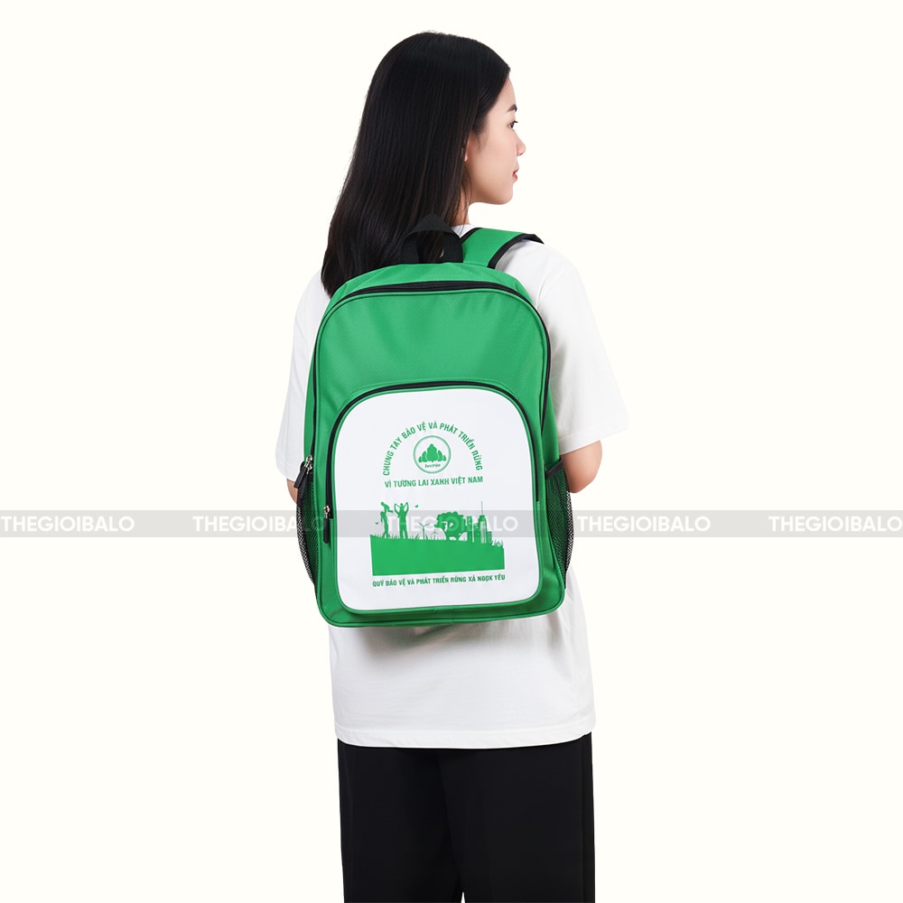 Mẫu balo quảng cáo quỹ bảo vệ và phát triển rừng 3
