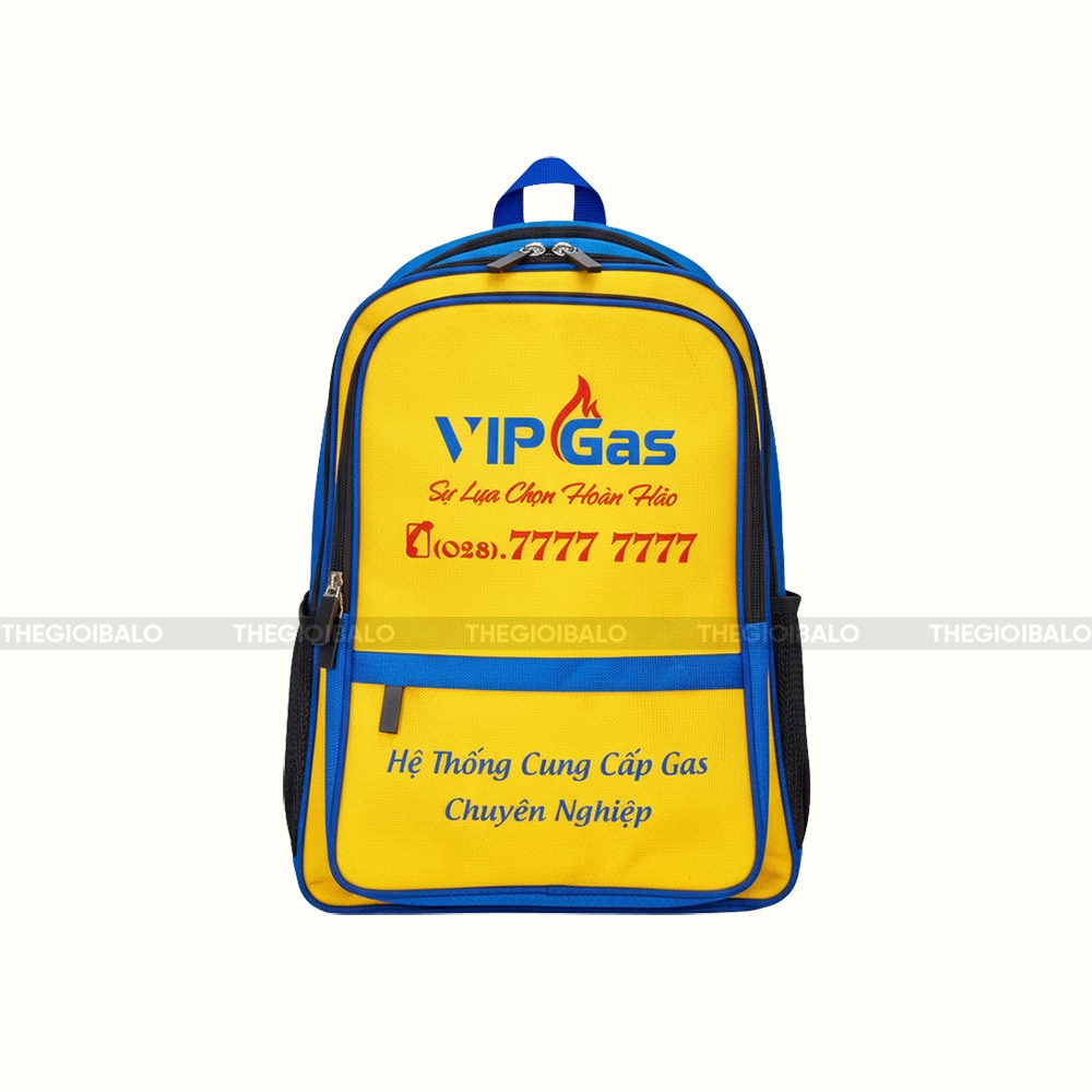 Mẫu balo quảng cáo Vip Gas 1