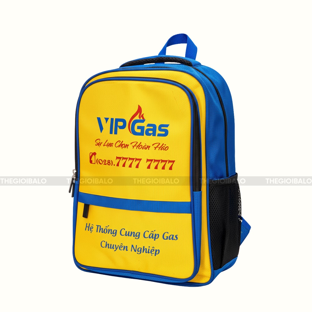 Mẫu balo quảng cáo Vip Gas 4
