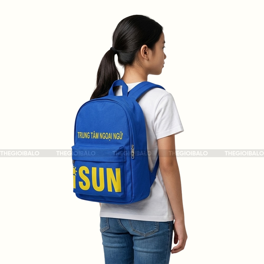Mẫu balo trung tâm ngoại ngữ ISUN 2