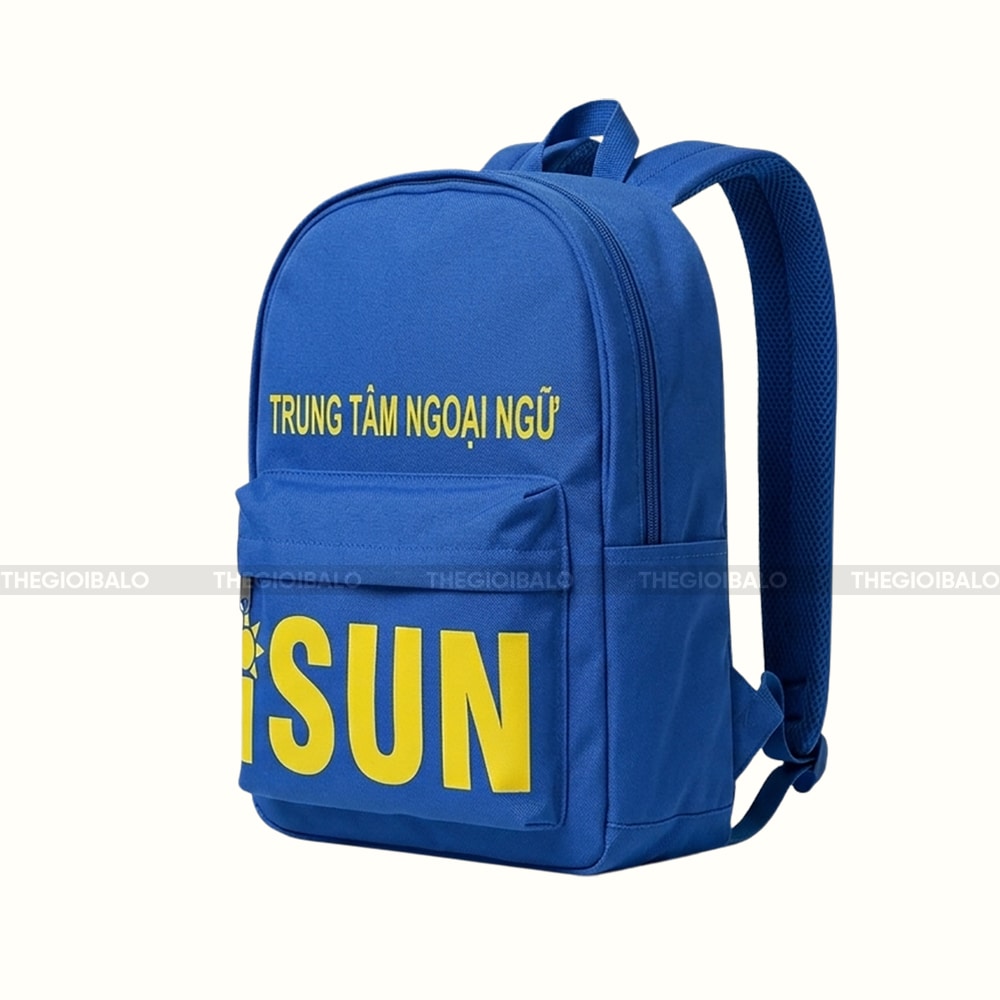 Mẫu balo trung tâm ngoại ngữ ISUN 6