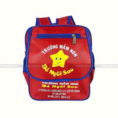 Xưởng may balo học sinh thiết kế theo yêu cầu 6