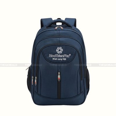 Balo laptop in logo thương hiệu 3