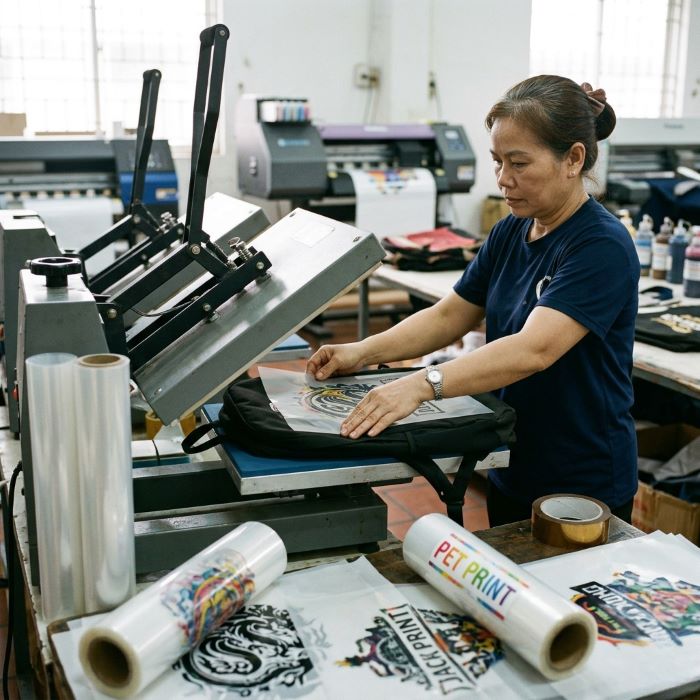 Công nghệ in PET hiện đại giúp thể hiện hoàn hảo mọi chi tiết phức tạp