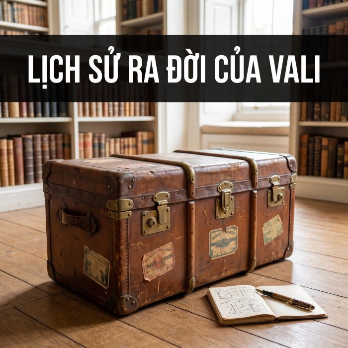 lịch sử ra đời của vali