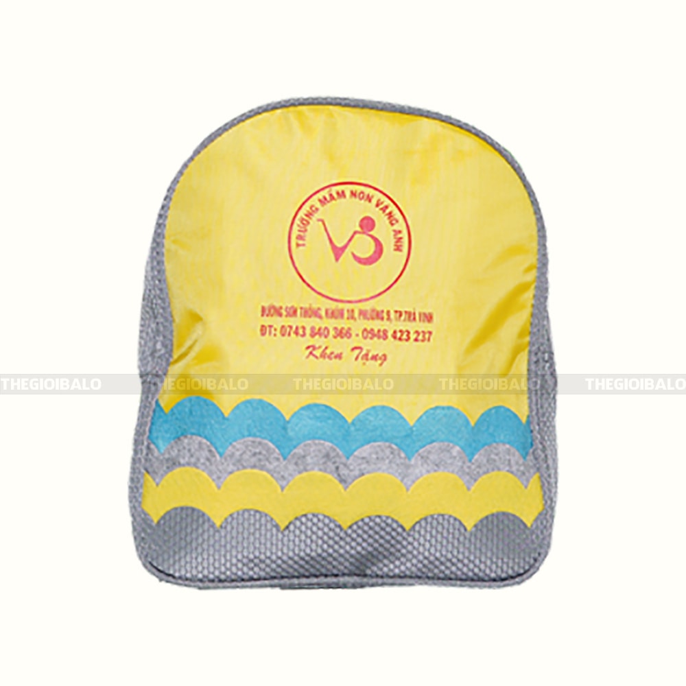 May balo đồng phục trường mầm non 1