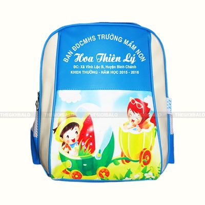May balo trường mầm non Hoa Thiên Lý 1