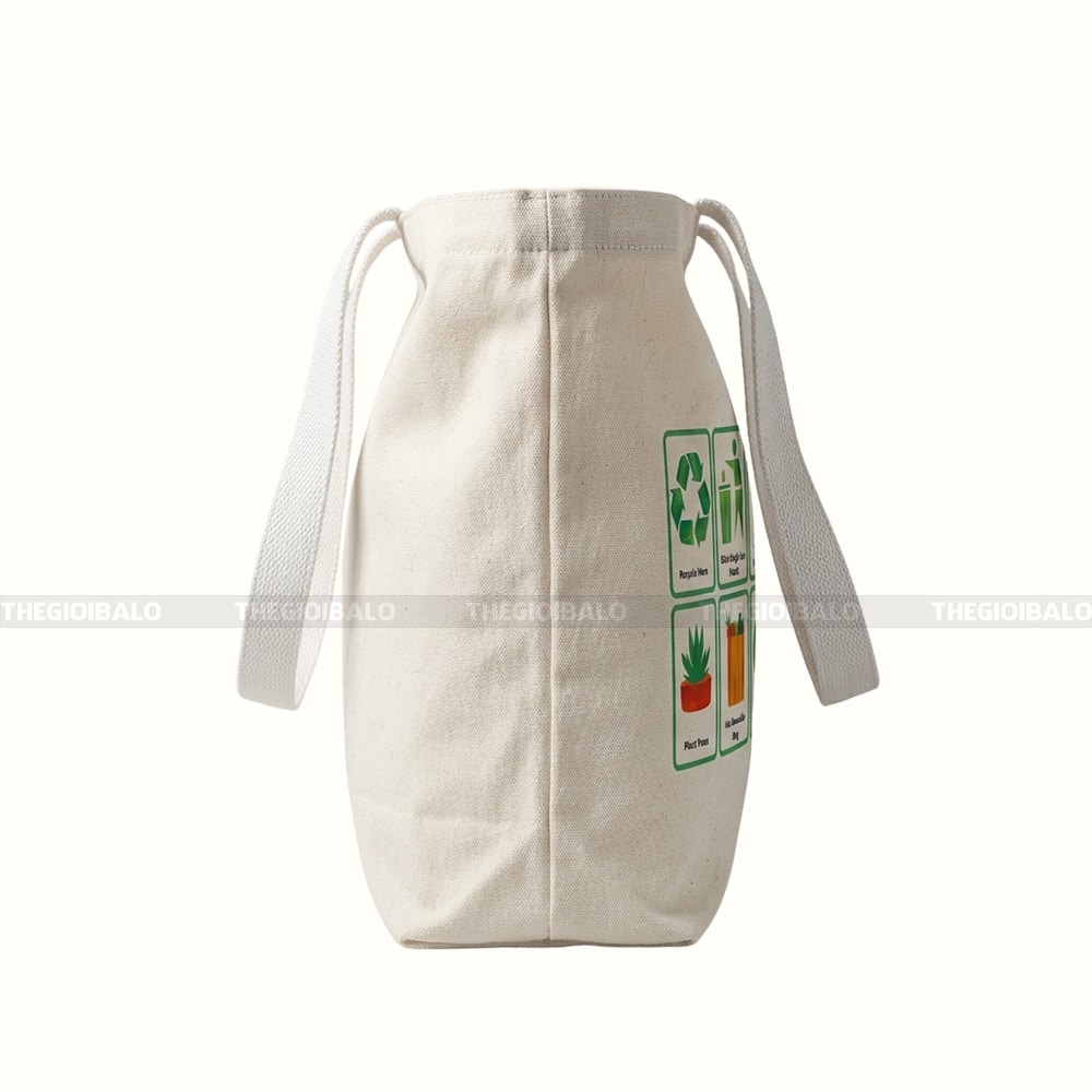 May túi vải bố quà tặng in logo quảng cáo 4
