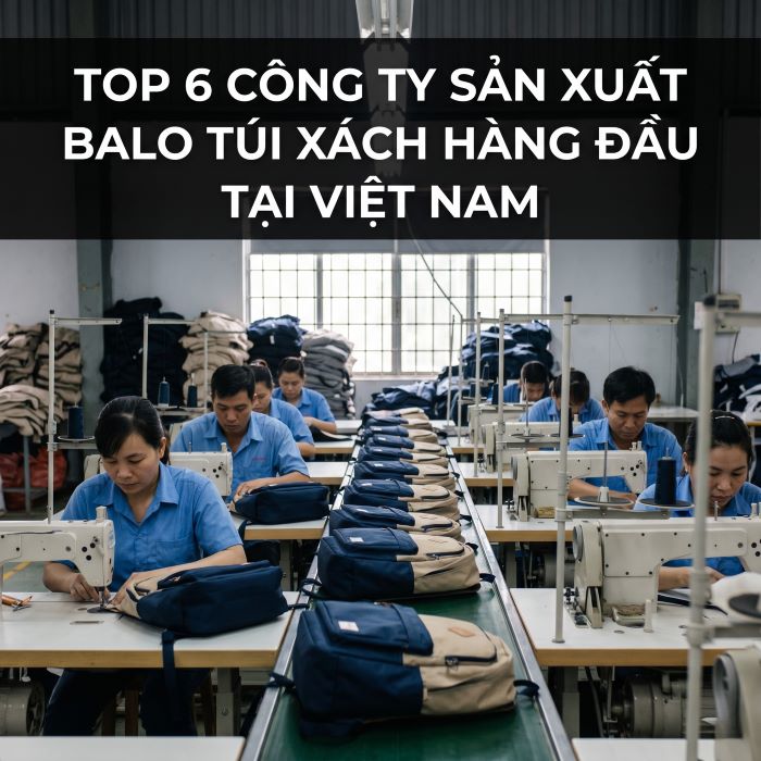 top 6 công ty sản xuất balo túi xách hàng đầu tại viet nam