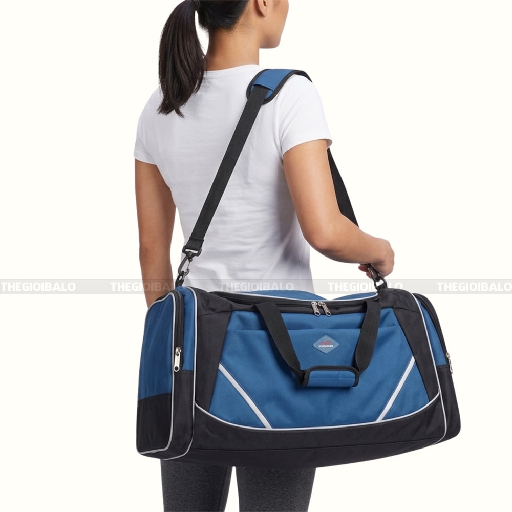 Xưởng may túi tập gym cao cấp theo yêu cầu in logo 3